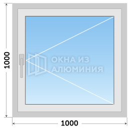 Окно с монтажом AL-632